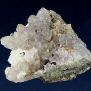 Hematite on Quartz (v. Amethyst)