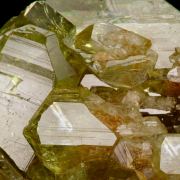 Brazilianite on Quartz