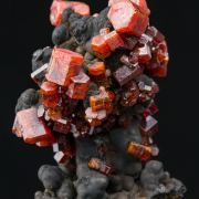 Vanadinite on Goethite