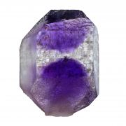 Quartz var. hourglass amethyst