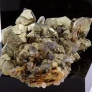 Pyrite, Quartz, Siderite.