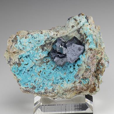 Cuprite with Chrysocolla