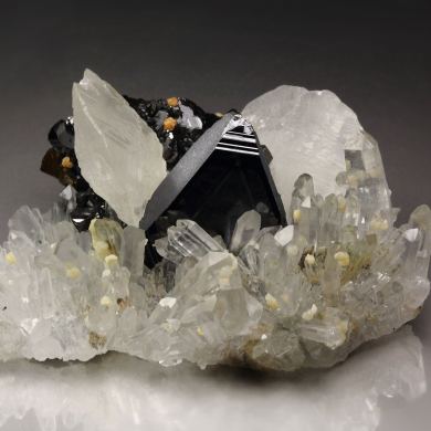 SPHALERITE, QUARTZ