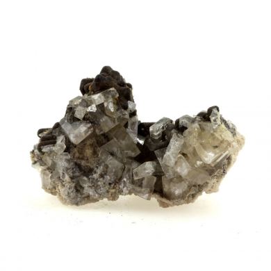 Baryte + Pyrite.