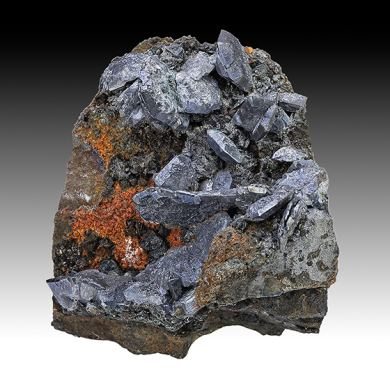 Chalcocite with Pyrite