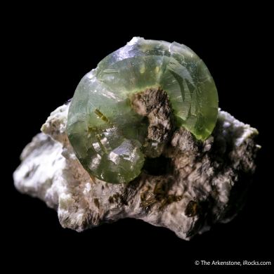 Prehnite with Epidote inclusions