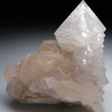 Quartz with Calcite