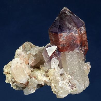 Quartz (var. Amethyst) scepter