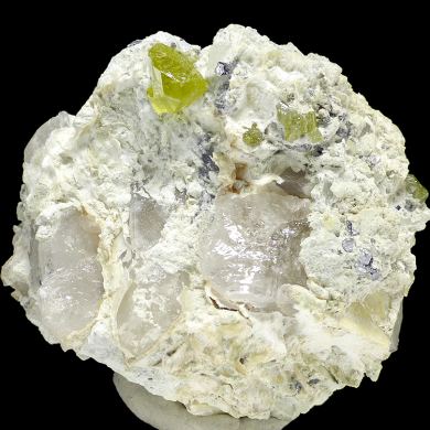 Sphalerite, quartz, talc, lollingite