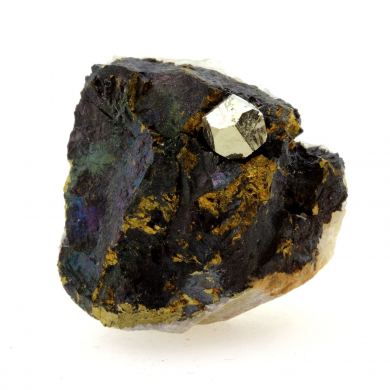 Pyrite on Chalcopyrite.