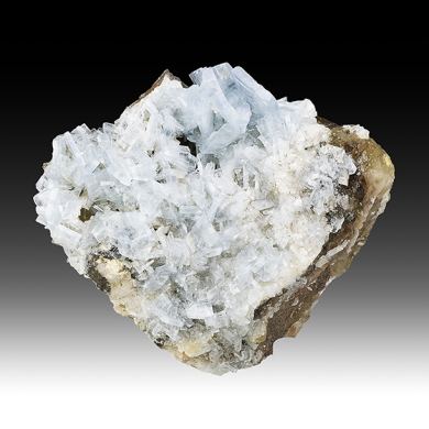 Barite with Fluorite