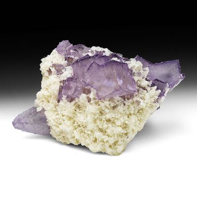 Fluorite with Barite