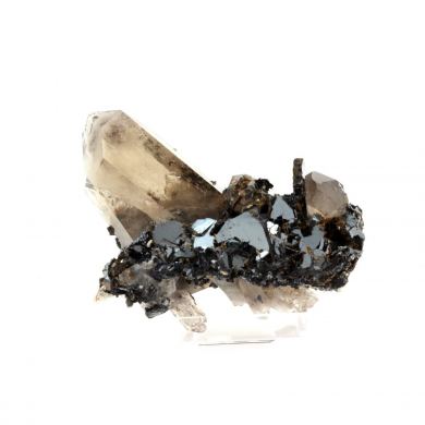 Quartz, Hematite, Rutile.