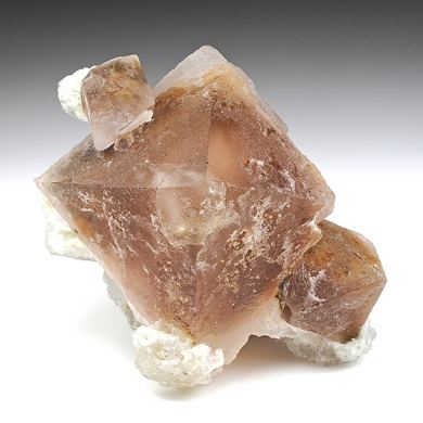 Fluorite with Quartz