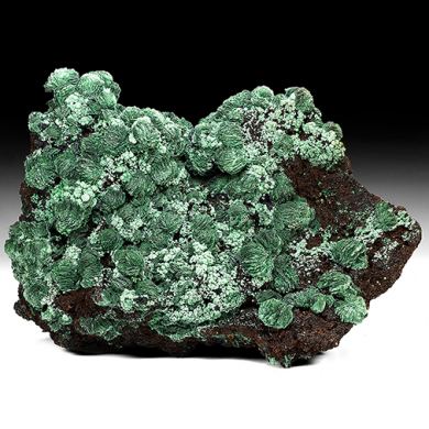 Malachite after Azurite