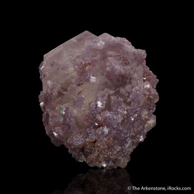 Morganite with Lepidolite