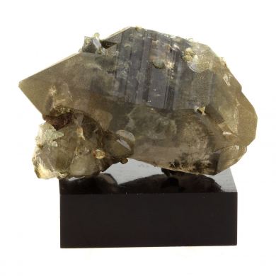 Biterminated Smoky Quartz + Titanite.