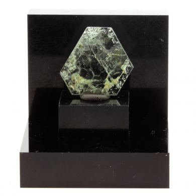 Green Beryl (polished slice).