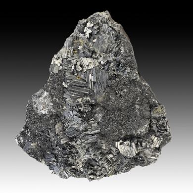 Bournonite with Sphalerite, Pyrite