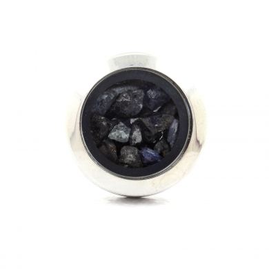 Raw Sapphire Ring.