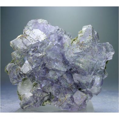 Fluorite, Pyrite, Calcite