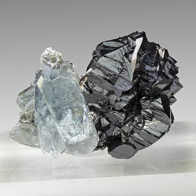 Cassiterite with Beryl