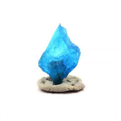 Neon blue Apatite. 1.01 ct.