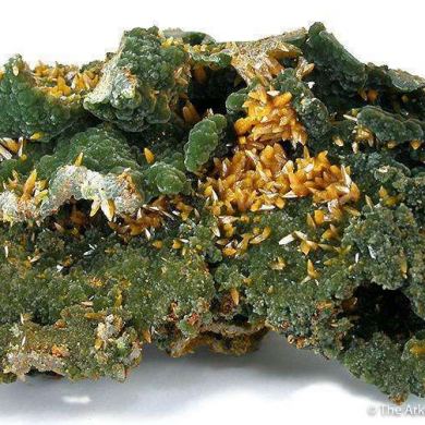 Mimetite With Wulfenite