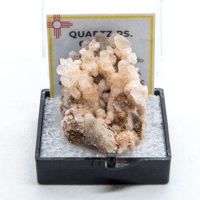 Quartz ps. Calcite