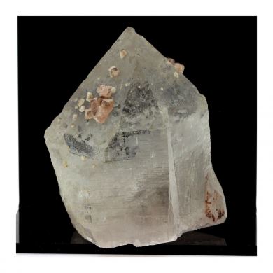 Pink Fluorite + Quartz.