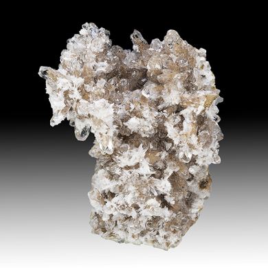 Bultfonteinite with Hydroxylapophyllite, Calcite