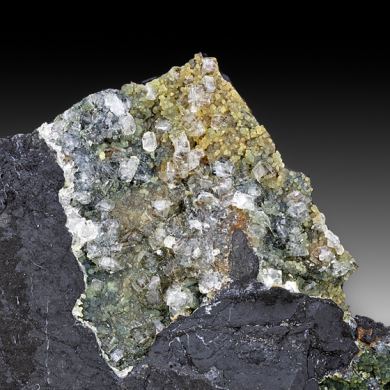 Fluellite with Metavariscite