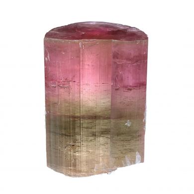 Tourmaline / (Multicolor) / with Stilbite