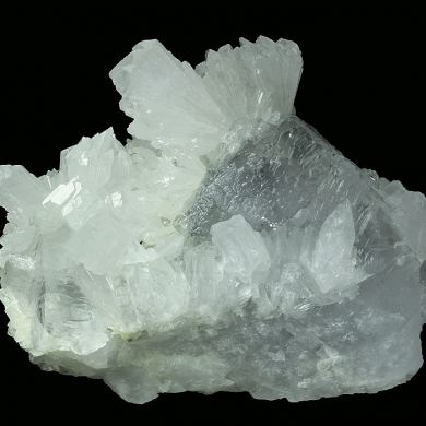 Barite on Fluorite