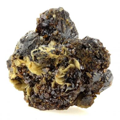 Sphalerite (Blende) + Siderite.