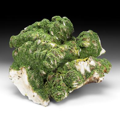 Pyromorphite with Barite