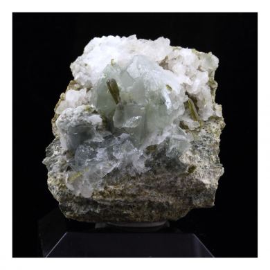 Prehnite + Epidote.