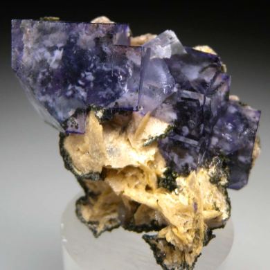 Fluorite with Siderite