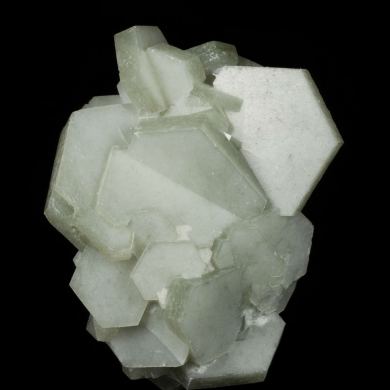 Calcite included by Hedenbergite