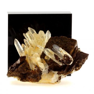 Quartz + Siderite.