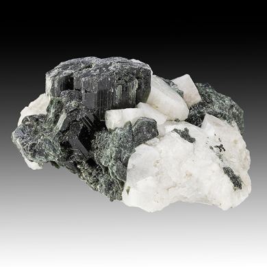 Actinolite with Feldspar