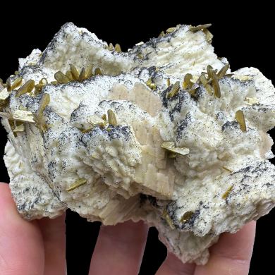 Stilbite, albite, microcline