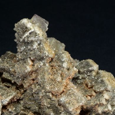 Calcite with Fluorite