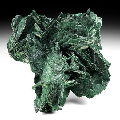 Malachite after Barite