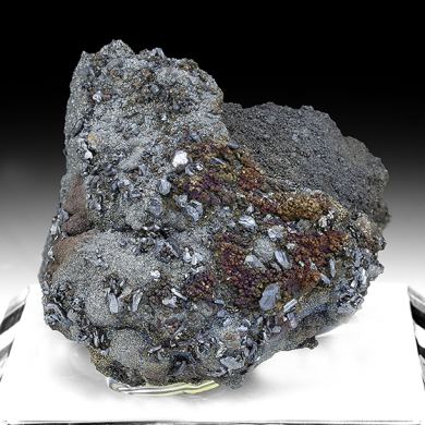 Tennantite-Fe with Chalcocite, Pyrite