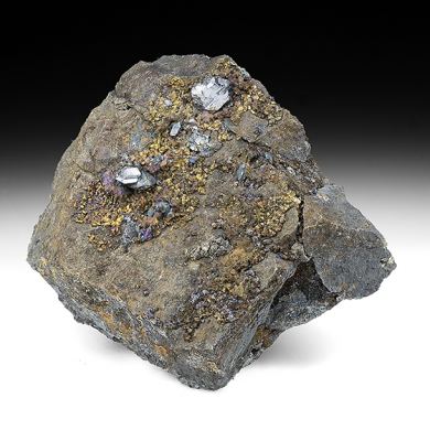 Chalcocite with Pyrite