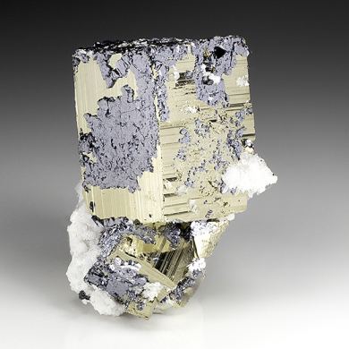 Pyrite with Galena, Quartz, Sphalerite, Calcite