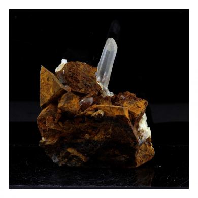 Quartz + Siderite. 256.0 ct.