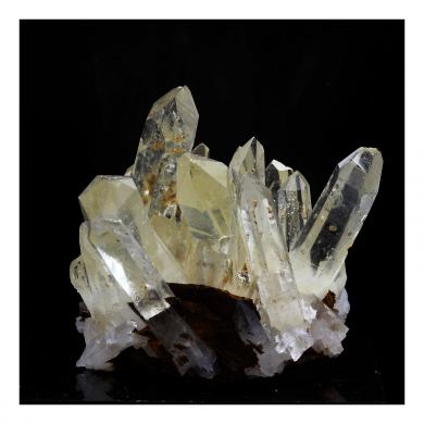 Quartz + Siderite.