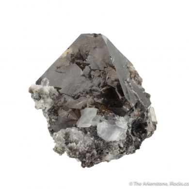 Scheelite with Calcite